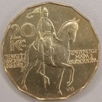 Чехия 20 крон, 1993 (лот 0002), ОБМЕН.