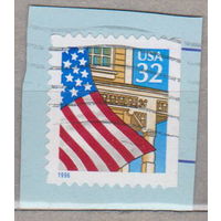 Флаг Архитектура США 1996 год год лот 1066