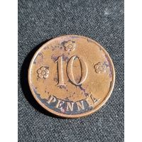 Финляндия 10 пенни 1922