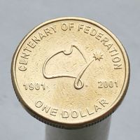 Австралия 1 доллар 2001 Столетие Федерации