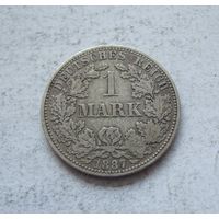 Германия 1 марка 1887 A (Берлин)