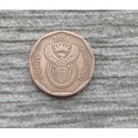 Werty71 ЮАР 50 центов 2008 Южная Африка Новый герб