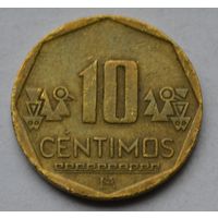 Перу 10 сентимо, 2006 г.