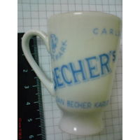 Рюмка-чашка для Бехеровского ликера Чехословакия
