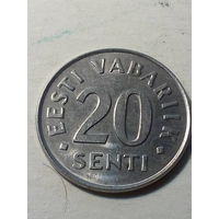 20 центов   Эстония 2006