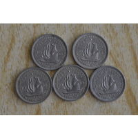 Восточные Карибы 10 центов 1955 и 1956