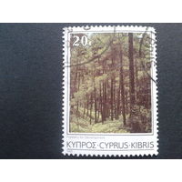 Кипр 1985 стандарт туризм лес
