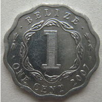 Белиз 1 цент 2007 г.