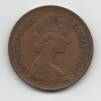 2 пенни, Великобритания 1980 г. (( 49 ))