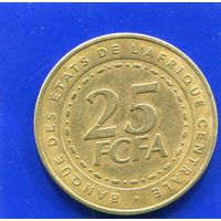 Центральная Африка 25 франков 2006