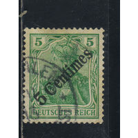 Германия Почта за рубежом Османская Имп (Турция) 1908 Надп #48