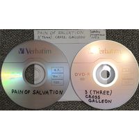DVD MP3 дискография PAIN OF SALVATION, 3 (THREE), CROSS, GALLEON - 2 DVD