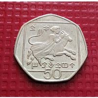 Кипр 50 центов 1994 г. #30106