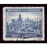 1 марка 1939 год Богемия и Моравия 36 2
