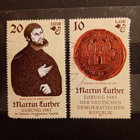 ГДР 1983. Мартин Лютер