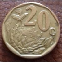 ЮАР 20 центов 1996