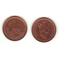 Канада 1 цент 1999 г.