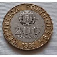 200 эскудо 1991 г. Португалия