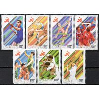 Спорт Вьетнам 1990 год серия из 7 марок