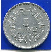 Франция 5 франков 1947