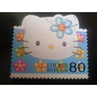 Япония 2004 Hello Kitty Mi-1,7 евро гаш.