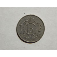 Люксембург 1 франк 1957г
