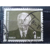 ГДР 1950 Президент Вильгельм Пик Михель-8,0 евро гаш. ВЗ-1