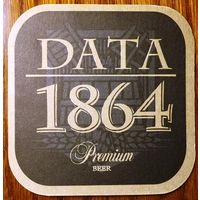 Подставка под пиво (бирдекель) "DATA 1864" No 2