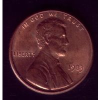 1 цент 1983 год США