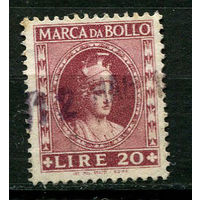 Италия - 1959 - Фискальная марка. Аллегория 20L - 1 марка. Гашеная.  (LOT P15)