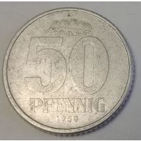 Германия - ГДР 50 пфеннигов, 1958 (1-4-48)