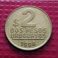 Уругвай 2 песо 1994 г. #41406