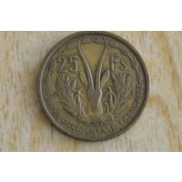 Французская Западная Африка 25 франков 1956