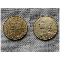 Франция 20 сантимов 1978