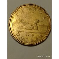 Канада 1 доллар 1988 года .