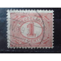 Нидерланды 1899 Стандарт, цифра 1с