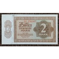 2 марки 1948 года - ГДР - UNC