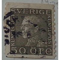Король Густав V. Швеция. Дата выпуска:1921-09-06