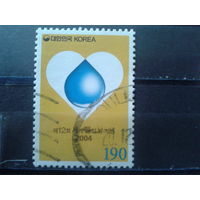 Южная Корея 2004 Берегите воду