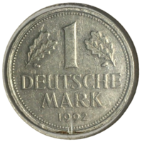Германия 1 марка, 1992 A (холдер)
