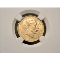 20 крон 1916 г. Дания, Кристиан X. NGC MS 62