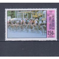 [1483] Верхняя Вольта 1980. Велоспорт.Велосипед. MNH