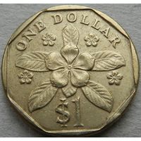 Сингапур 1 доллар 1995