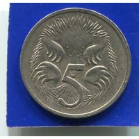 Австралия 5 центов 1976