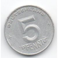 5 пфеннигов 1952 Е Германия