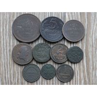 Подборка медных монет 2