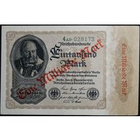 1 миллиард марок 1922 г. Берлин (Надпечатка на 1000 1923г) P#113