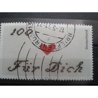 Германия 2000 Поздравительная марка Михель-1,1 евро гаш