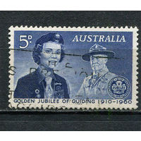 Австралия - 1960 - Скауты - [Mi. 305] - полная серия - 1 марка. Гашеная.  (Лот 15FA)-T25P8