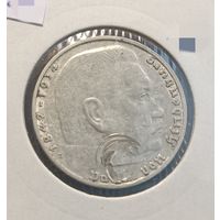 Германия 2 марки 1938 год. E